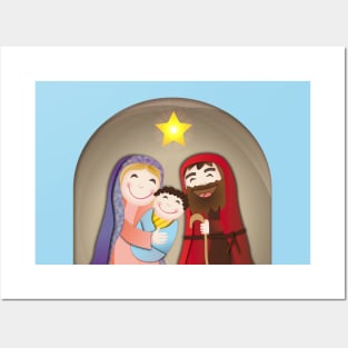 Holy nativity Posters and Art